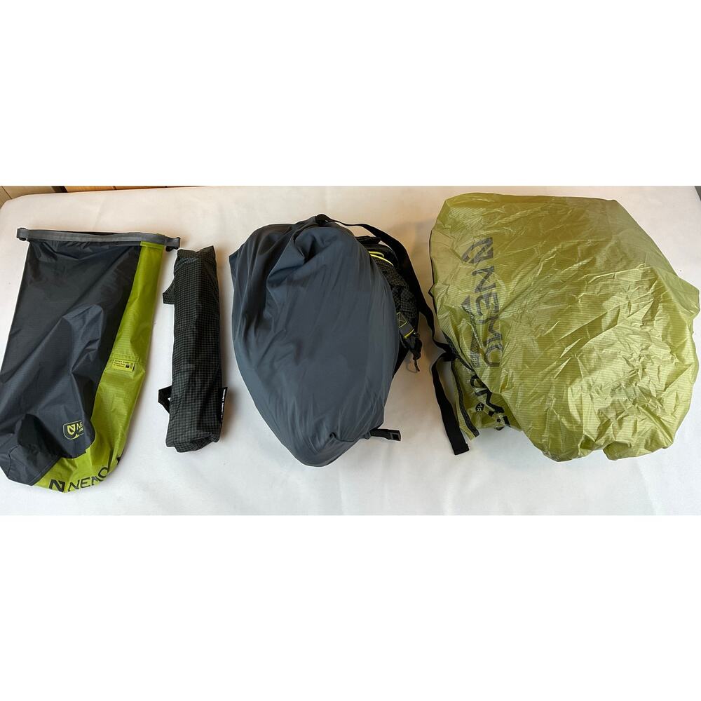 Nemo Hornet Osmo 2P Tent, Green/Gray